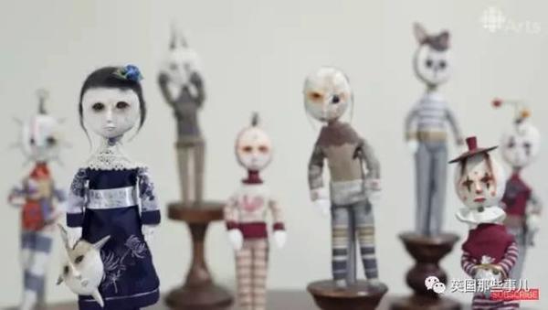 12岁，他用两年时间，做出这一整系列暗黑娃娃，有点厉害啊！