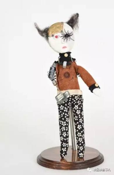 12岁，他用两年时间，做出这一整系列暗黑娃娃，有点厉害啊！