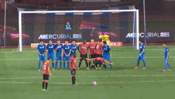 定位球的奇葩战术,十大任意球战术