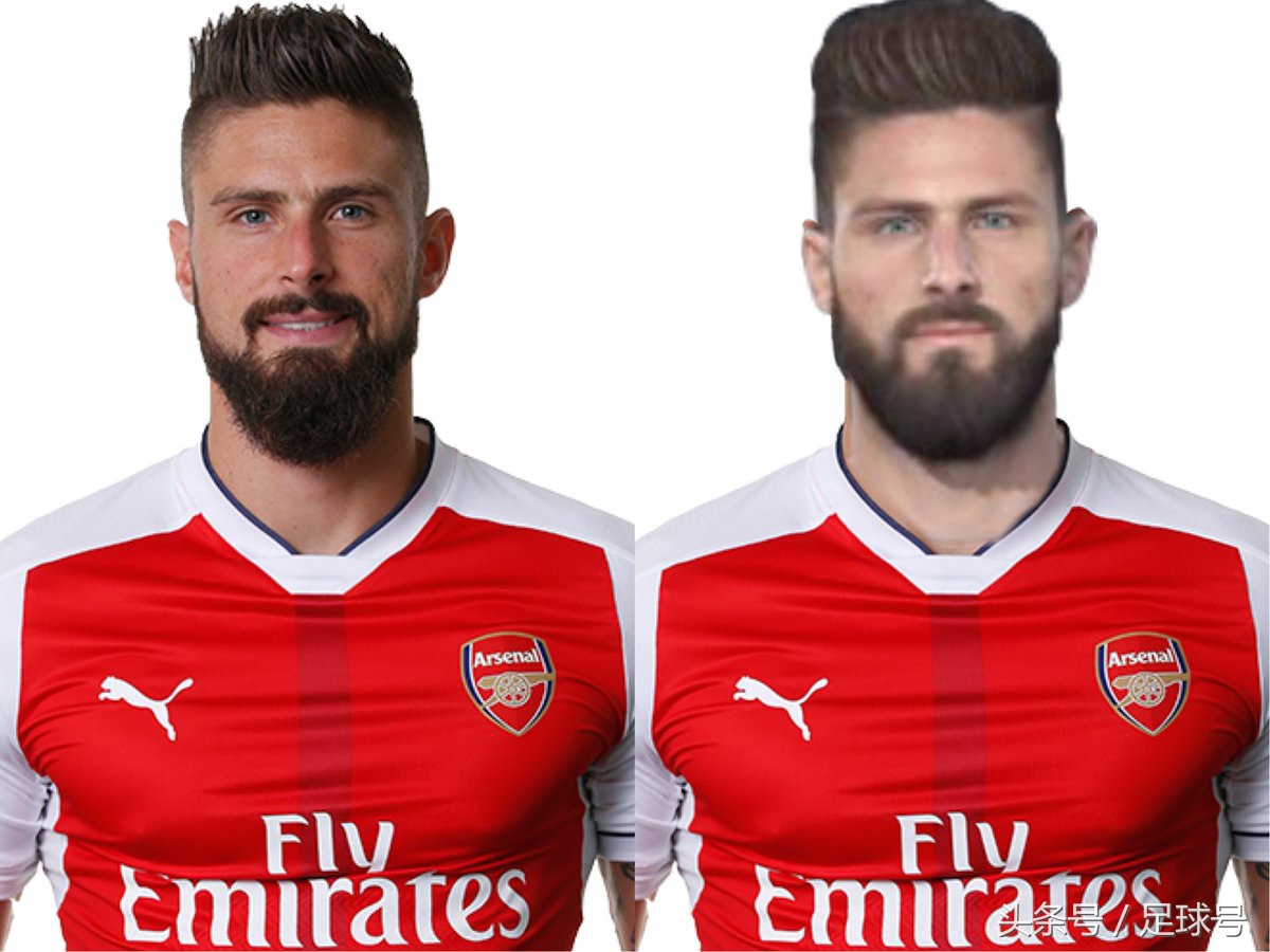 pes2018罗纳尔多脸型,pes2018维尼修斯脸型