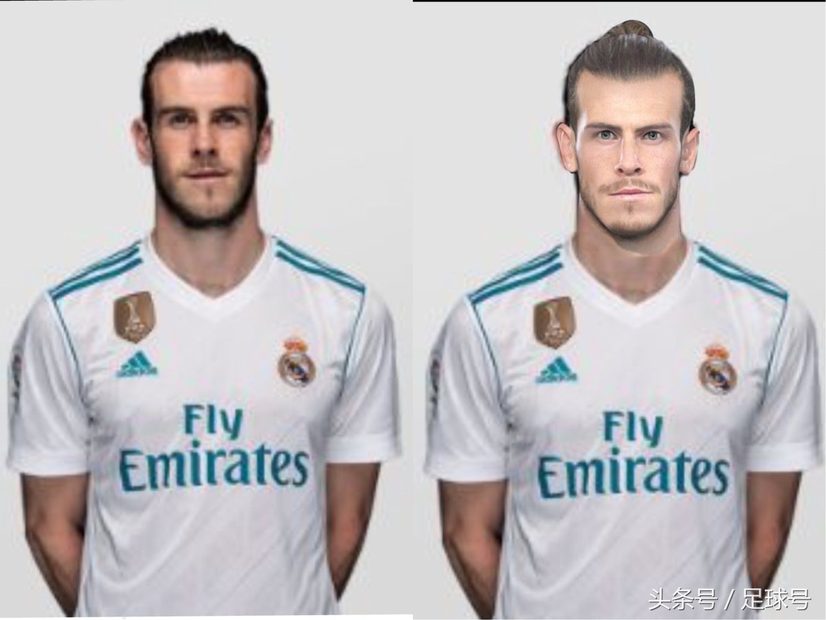 pes2018罗纳尔多脸型,pes2018维尼修斯脸型