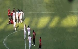 定位球的奇葩战术,十大任意球战术