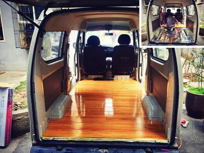 长安4500面包车改房车经典案例,长安460面包车改房车视频