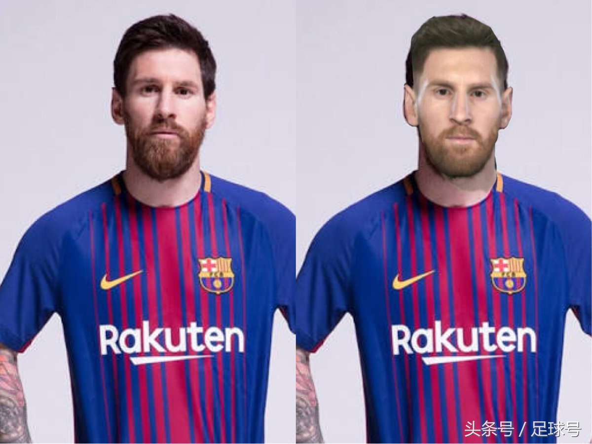 pes2018罗纳尔多脸型,pes2018维尼修斯脸型