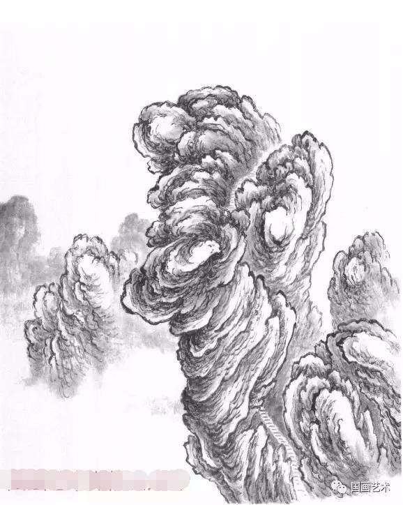 山水画教程300例,山水画技法基础入门