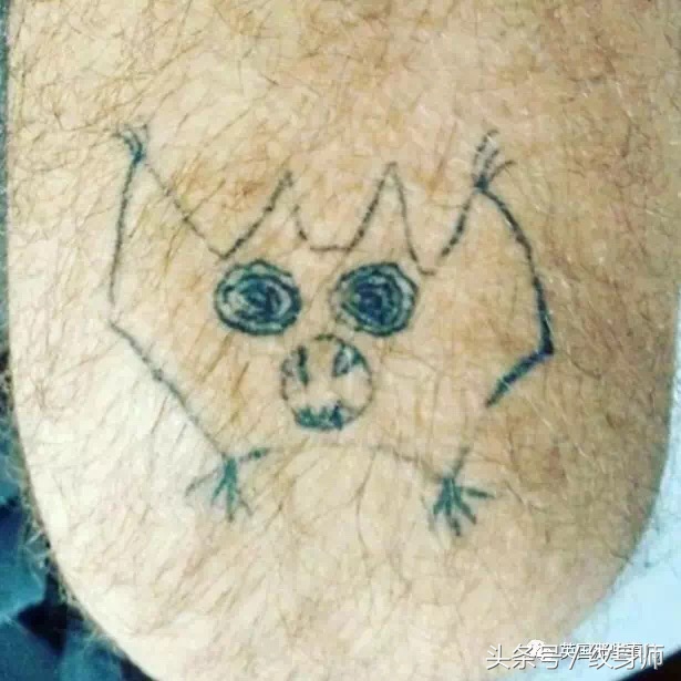 最丑的纹身,纹的最难看的纹身