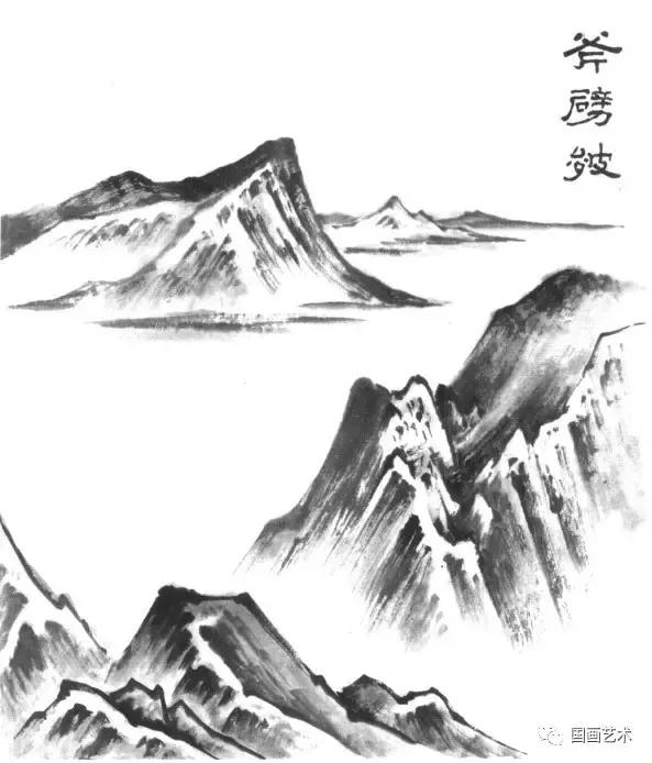 山水画教程300例,山水画技法基础入门
