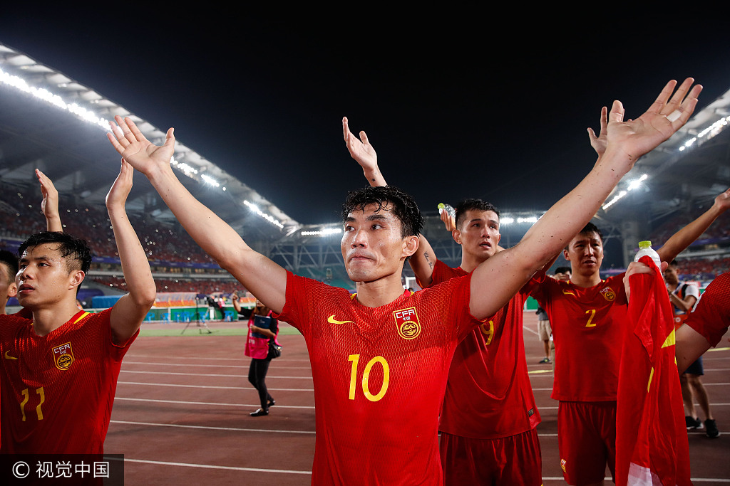 因为没放弃所以相信奇迹,国足因为不放弃所以创造奇迹