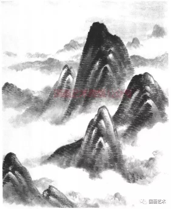 山水画教程300例,山水画技法基础入门