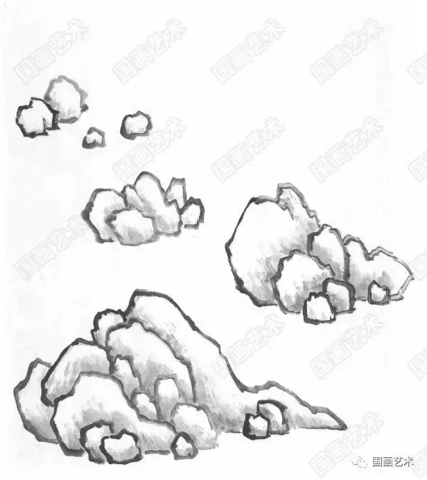 山水画教程300例,山水画技法基础入门