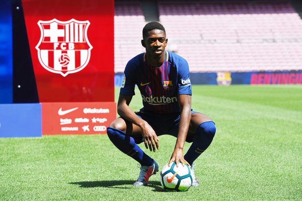 登贝莱顶替内马尔,巴塞罗那登贝莱