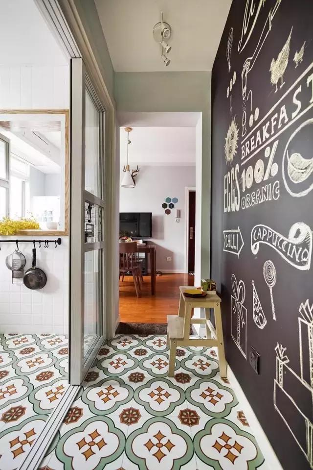 北欧玻璃隔断屏风,北欧风格玻璃隔断效果图大全