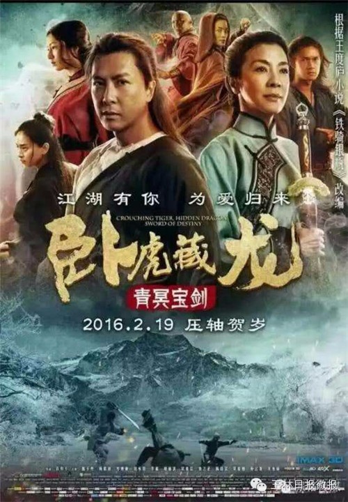 不得了！《卧虎藏龙：青冥宝剑》中，竟然有玉林籍艺人，还是叶问大师的第三代弟子！