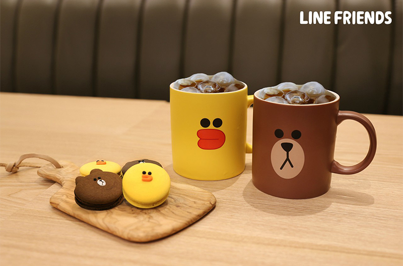 linefriends可妮兔和布朗熊故事,linefriends布朗熊