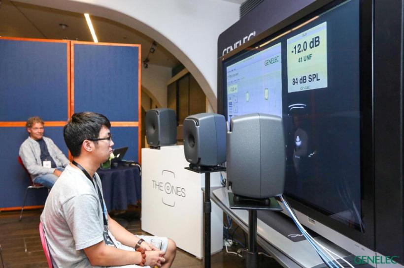 birtv展会,真力theone有源音箱