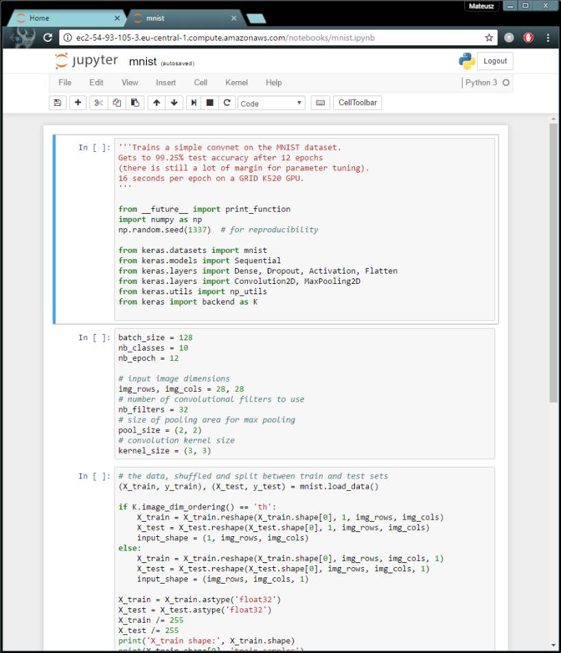 想入门深度学习不会搭建环境？教你在AmazonEC2上安装Keras