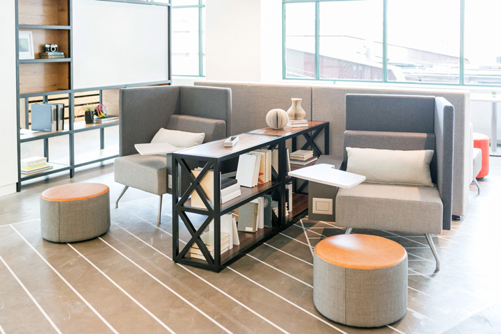 潮流先锋家具商KimballOffice芝加哥展厅设计欣赏