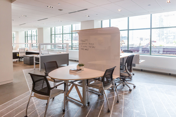 潮流先锋家具商KimballOffice芝加哥展厅设计欣赏