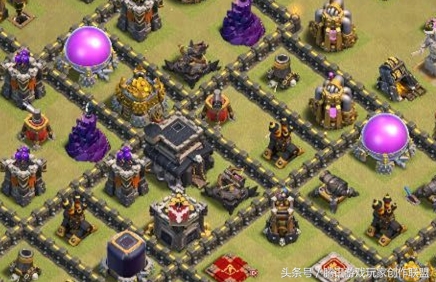 部落冲突九本神阵慢回放,部落冲突9本神阵分享