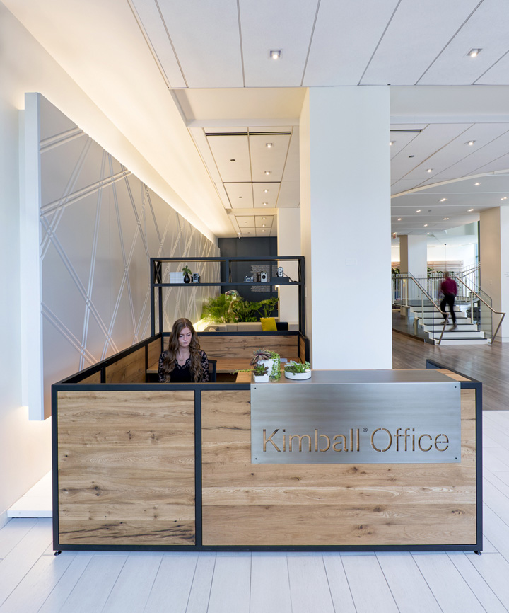 潮流先锋家具商KimballOffice芝加哥展厅设计欣赏