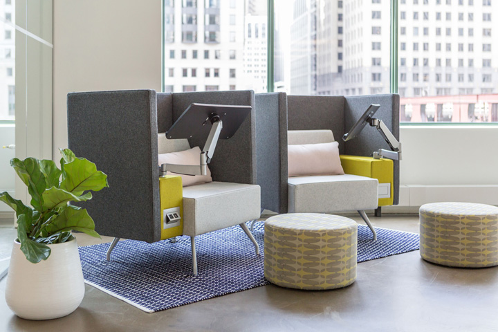 潮流先锋家具商KimballOffice芝加哥展厅设计欣赏