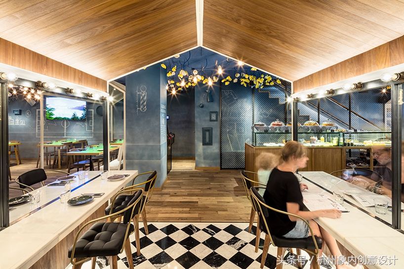 小清新风花园餐厅丨梅西还有这种谨慎思呀！