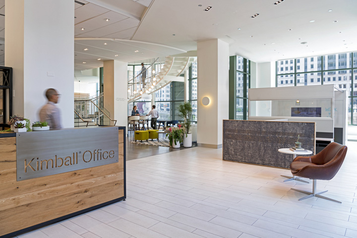 潮流先锋家具商KimballOffice芝加哥展厅设计欣赏