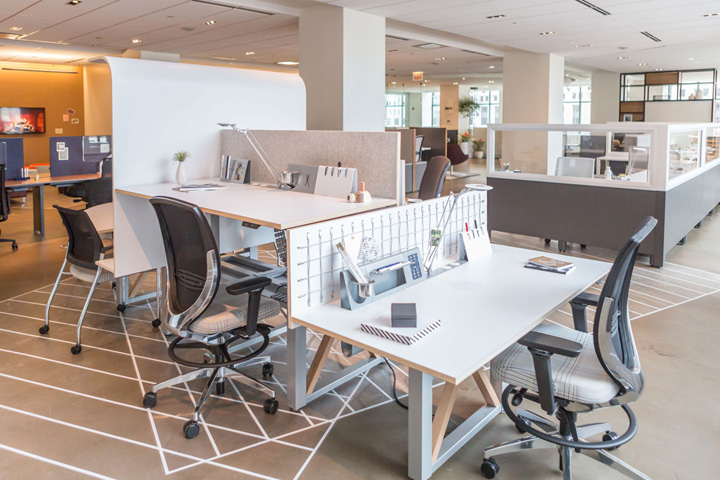 潮流先锋家具商KimballOffice芝加哥展厅设计欣赏