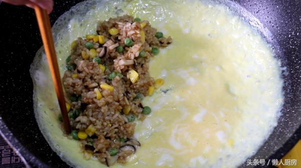 自制蛋包饭一人吃一个管饱,自制蛋包饭100%成功