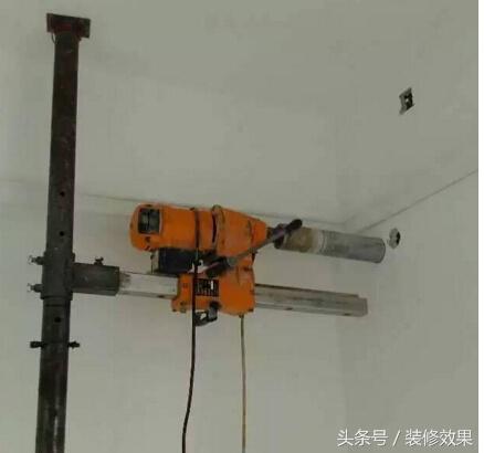 装修梁上打孔国家规范,装修打孔外边怎么处理
