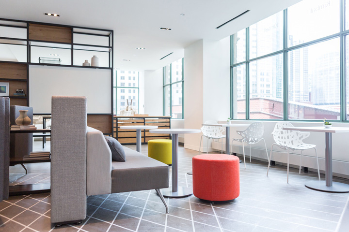 潮流先锋家具商KimballOffice芝加哥展厅设计欣赏