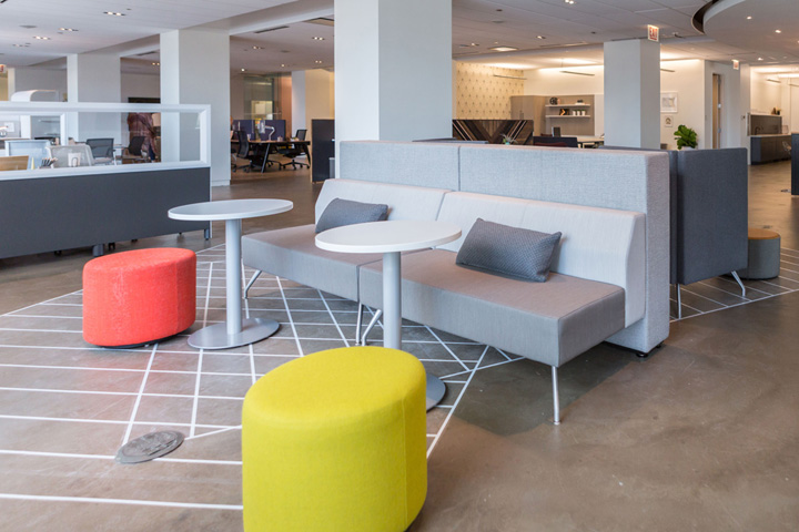 潮流先锋家具商KimballOffice芝加哥展厅设计欣赏