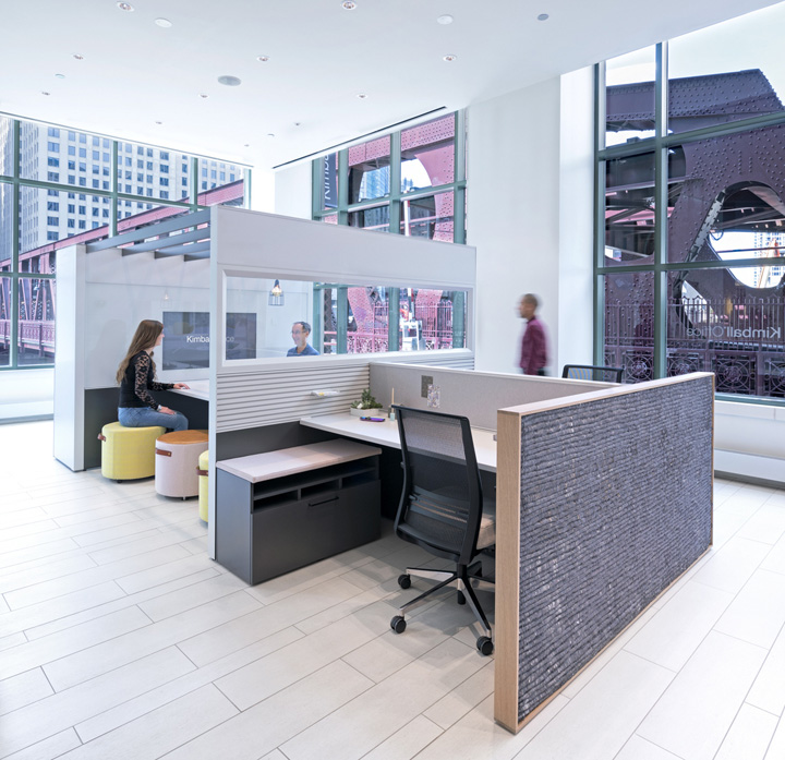 潮流先锋家具商KimballOffice芝加哥展厅设计欣赏