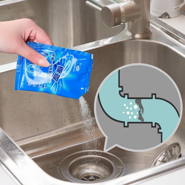 下水道进水泥块堵了怎么快速疏通,厨房下水道油垢堵了怎么快速疏通