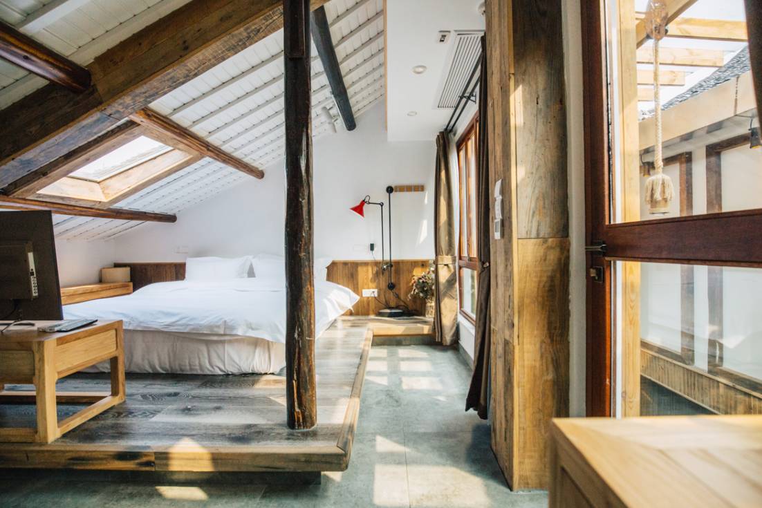 西塘古镇临水露台民宿三人住,梦里水乡西塘小桥流水人家