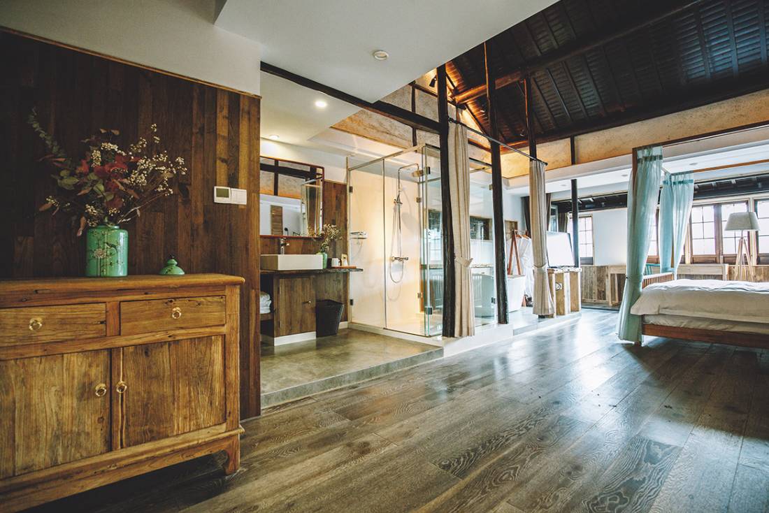 西塘古镇临水露台民宿三人住,梦里水乡西塘小桥流水人家