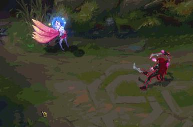 lol星之守护者卡莎炫彩特效展示,lol星之守护者阿狸特效