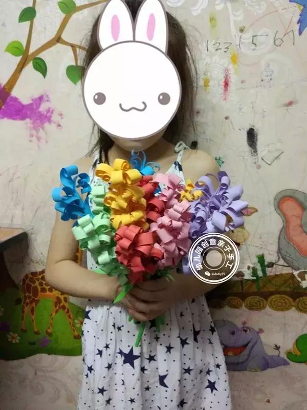 幼儿园孩子手工教师节礼物最简单,教师节幼儿园亲子手工做法