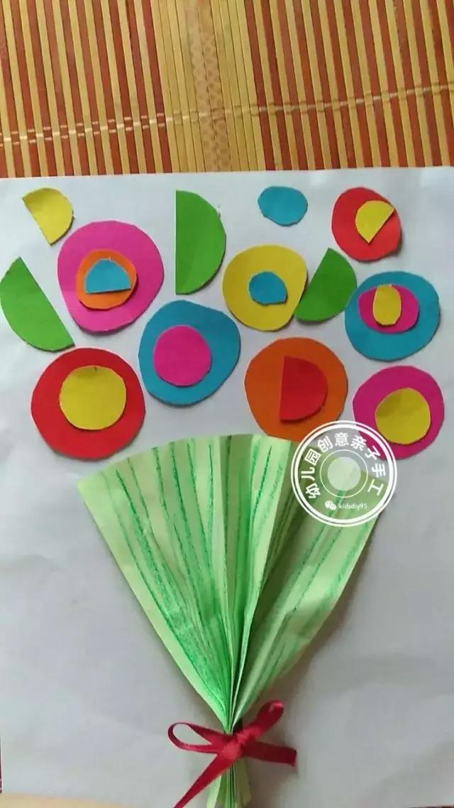 幼儿园孩子手工教师节礼物最简单,教师节幼儿园亲子手工做法