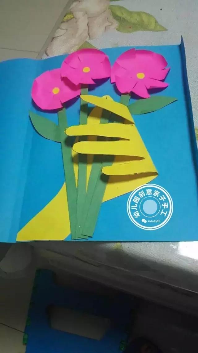 幼儿园孩子手工教师节礼物最简单,教师节幼儿园亲子手工做法