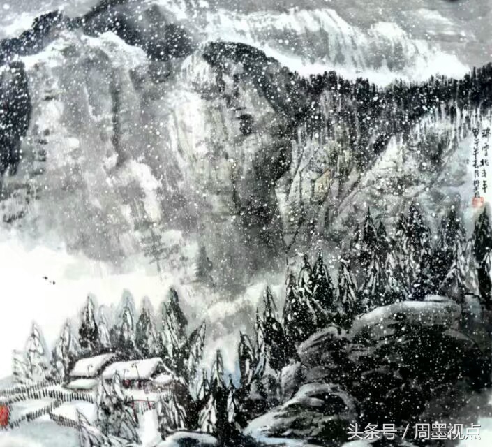 丹青从来真国粹净墨无暇写春知