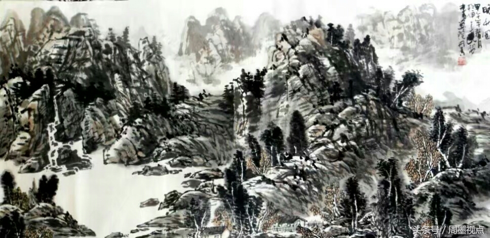 丹青从来真国粹净墨无暇写春知