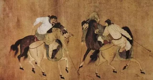 华清球场比赛,马球比赛杨贵妃