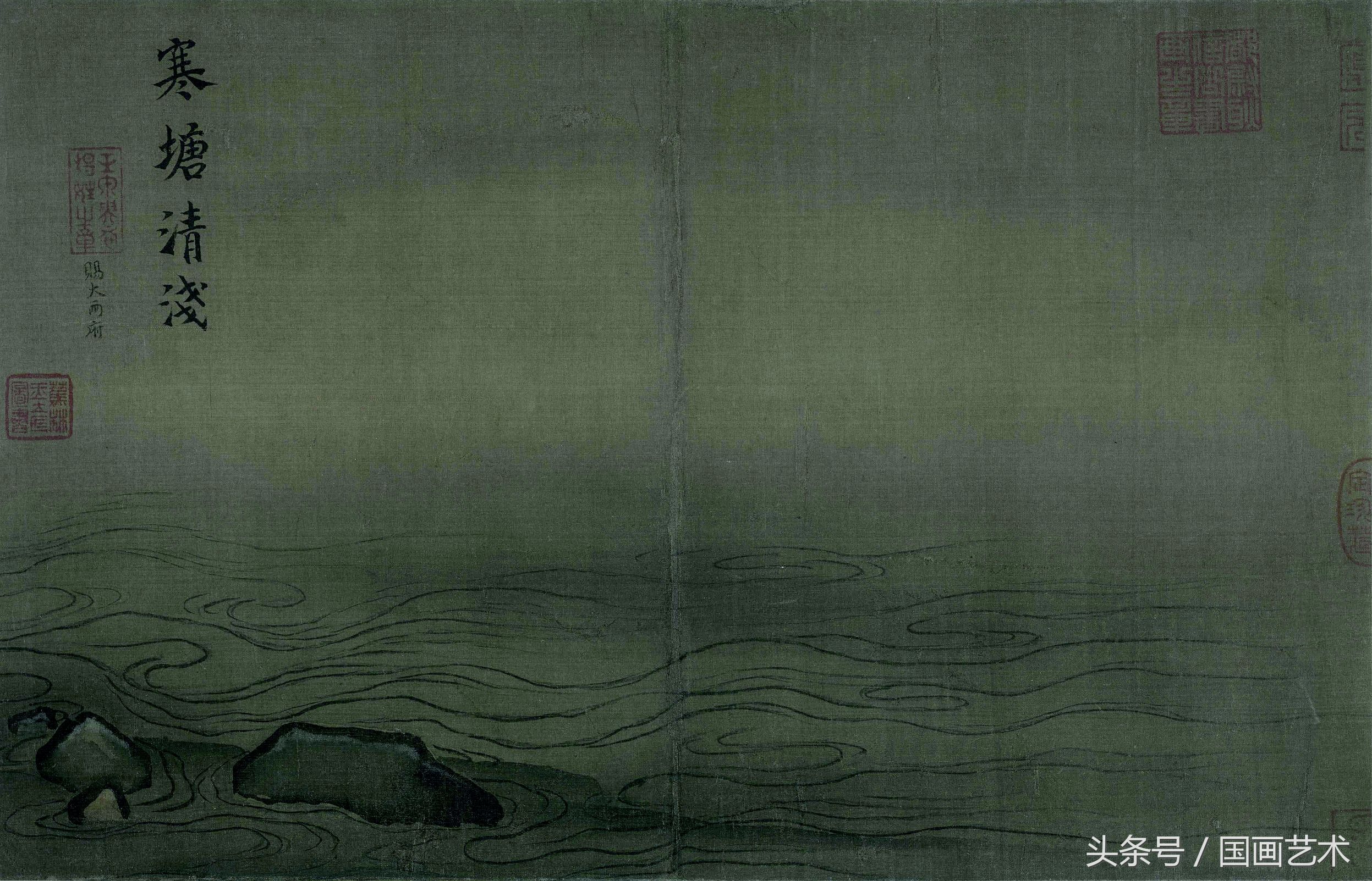 马远水图真迹在哪里,南宋马远绘画作品欣赏图文