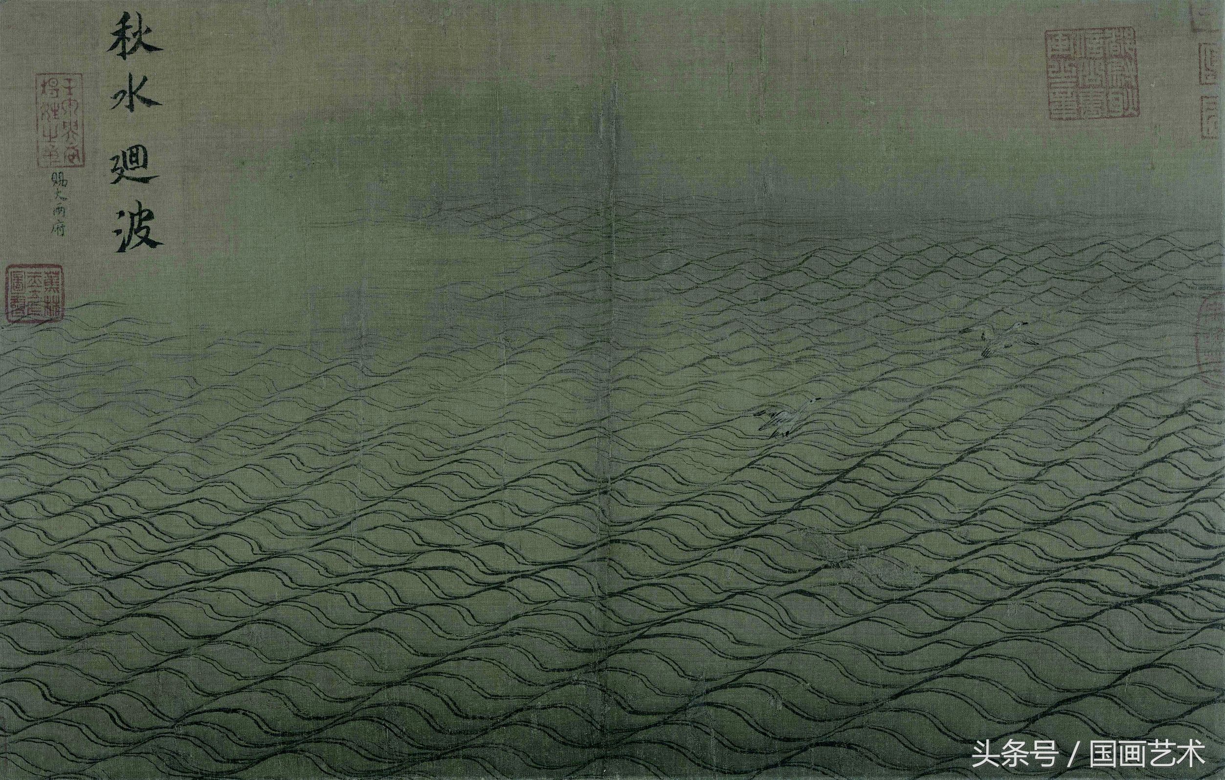 马远水图真迹在哪里,南宋马远绘画作品欣赏图文