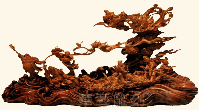 木雕小鱼的雕刻技法是什么,木雕雕刻技法