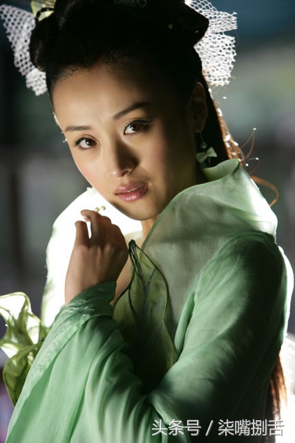 古装绿衣美女,迪丽热巴杨颖赵丽颖古装