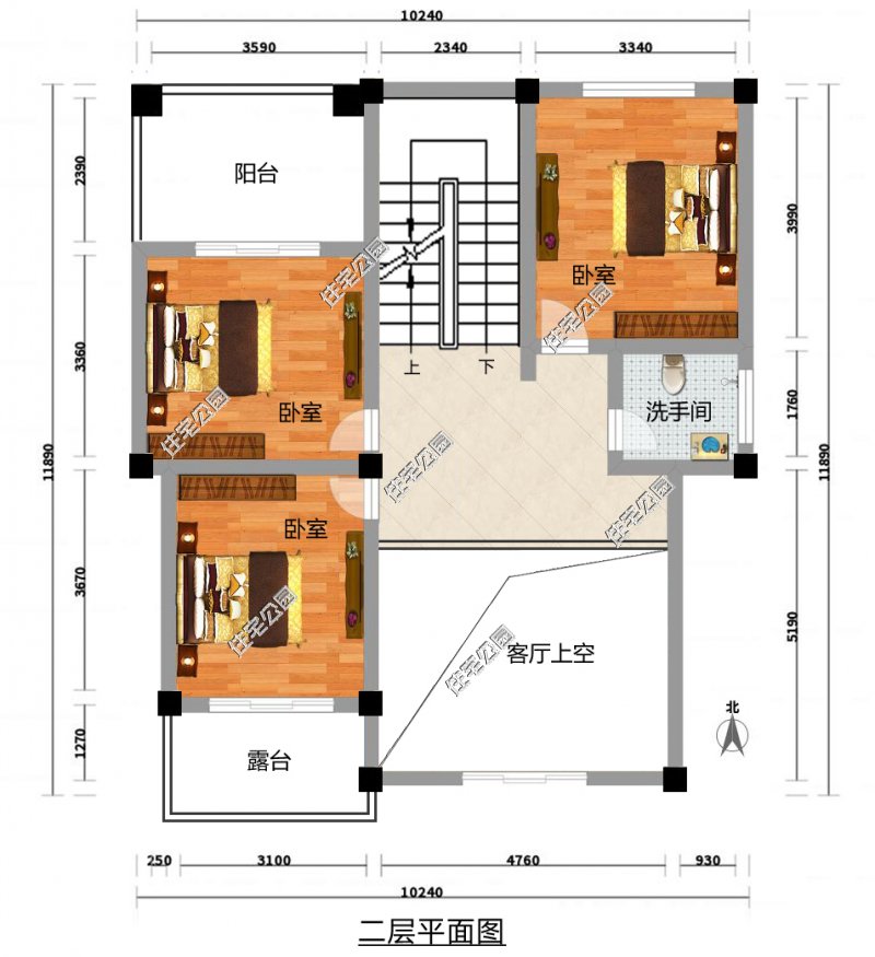 面宽20米进深10米别墅双拼,面宽18米进深10米二层别墅