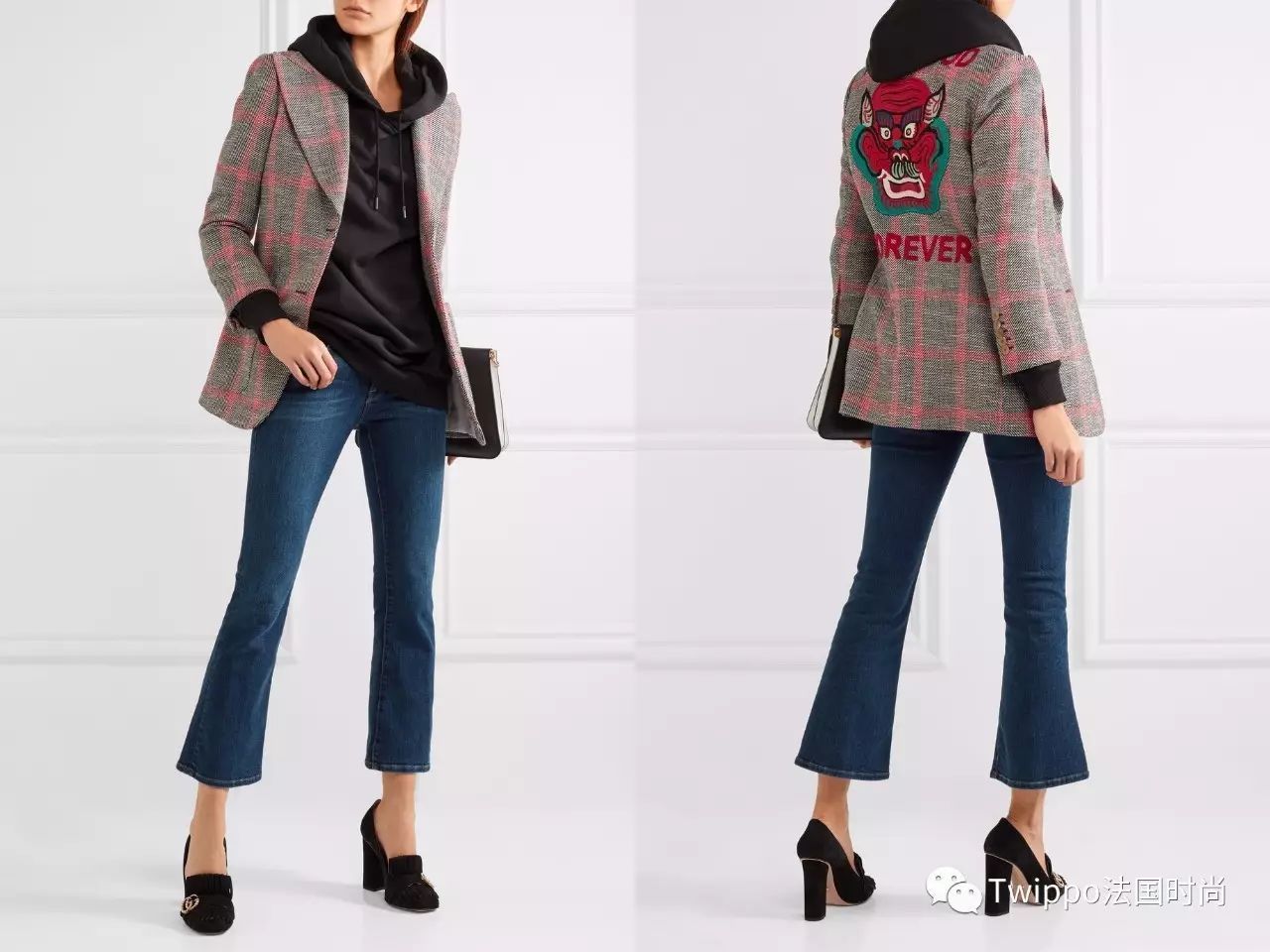 今年流行格纹西装还是纯色的,复古西装格纹西装哪个好看