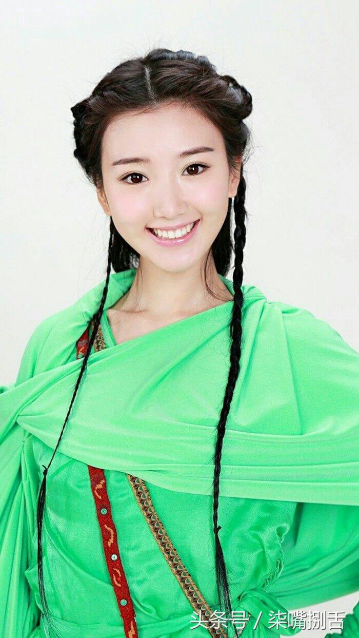 古装绿衣美女,迪丽热巴杨颖赵丽颖古装